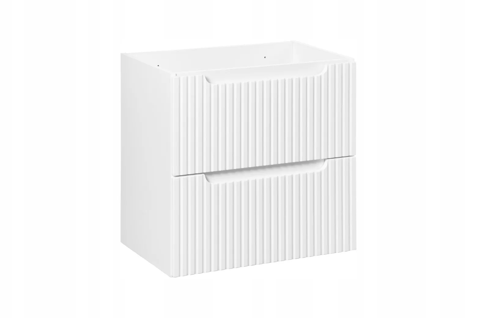 Szafka Pod Umywalkę 60 cm BIAŁA Wisząca RYFLE 2S NOVA WHITE