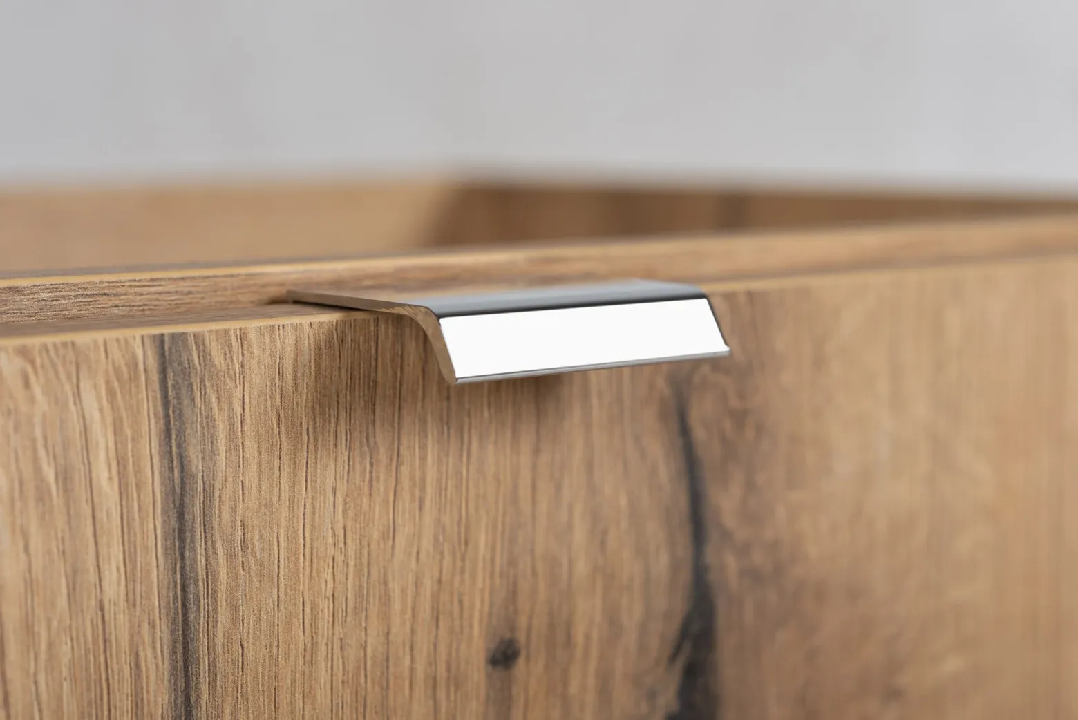 Szafka Pod Umywalkę 80 cm BLAT Dąb Wisząca 2S NOVA OAK