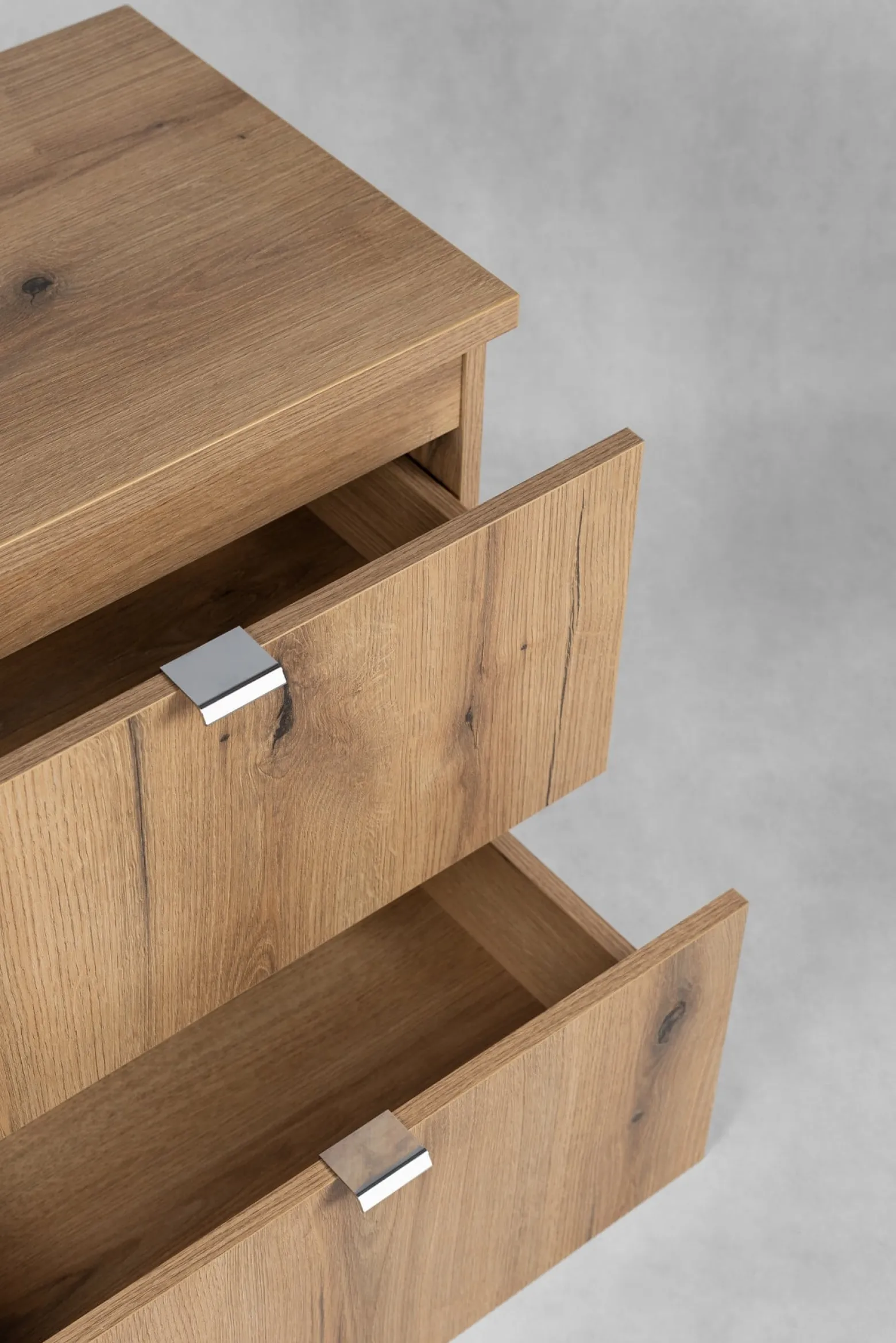 Szafka Pod Umywalkę 80 cm BLAT Dąb Wisząca 2S NOVA OAK