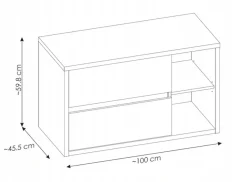 Szafka pod umywalkę 100 cm DEVON