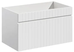 Szafka pod Umywalkę Iconic White 80cm z Blatem