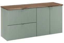 Szafka pod Umywalkę Line Reed Green 120cm z Blatem