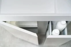 Szafka pod umywalkę UNIQ 49 cm jasno szara półmat z CARGO