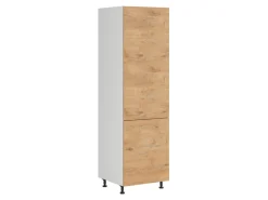 Szafka pod zabudowę lodówki Hamper 60 cm prawa dąb lancelot