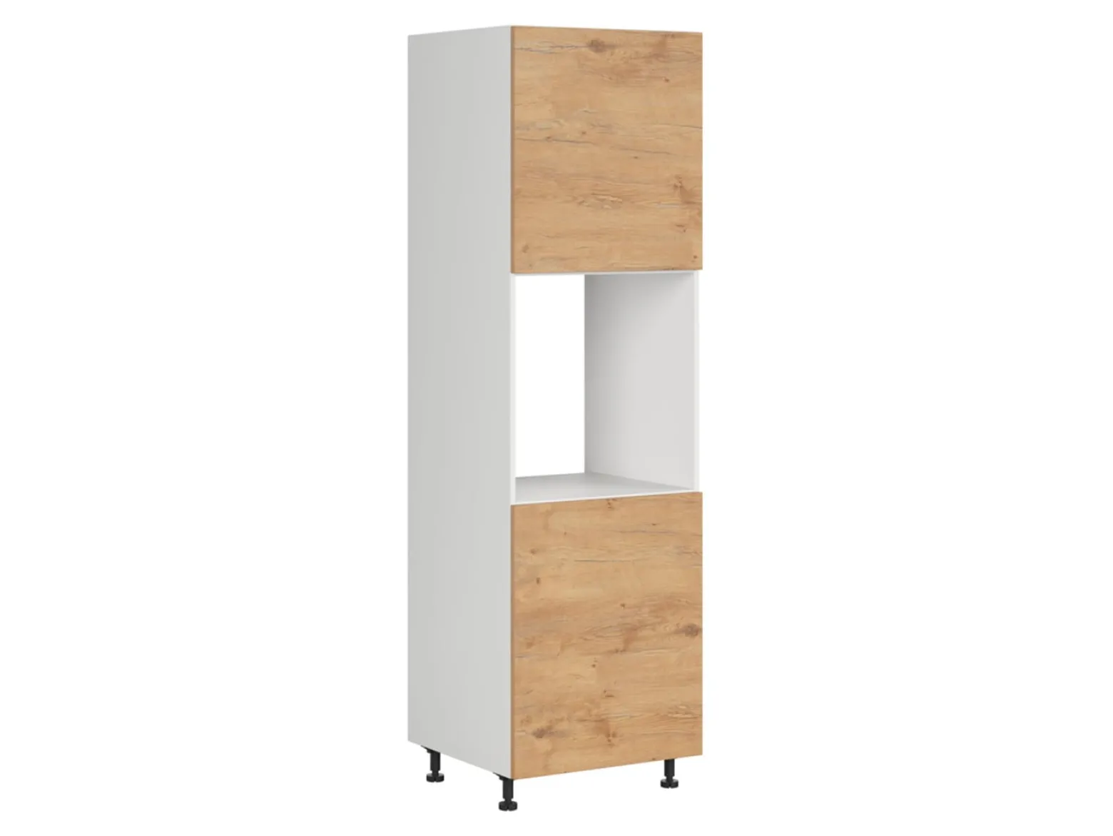 Szafka pod zabudowę piekarnika Hamper 60 cm prawa dąb lancelot