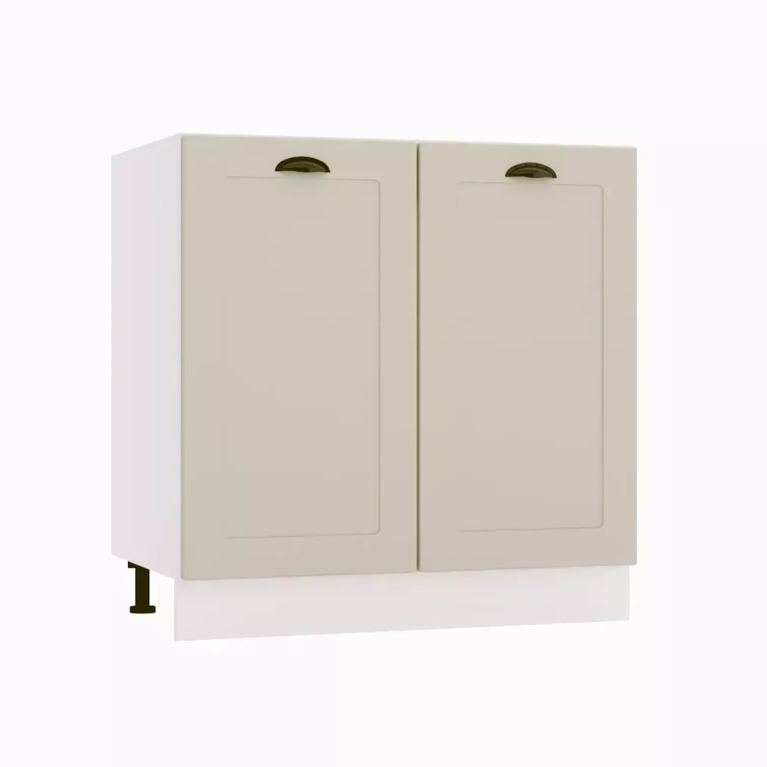 Szafka pod zlew 80 ADELE D80ZL P/L beżowy mat