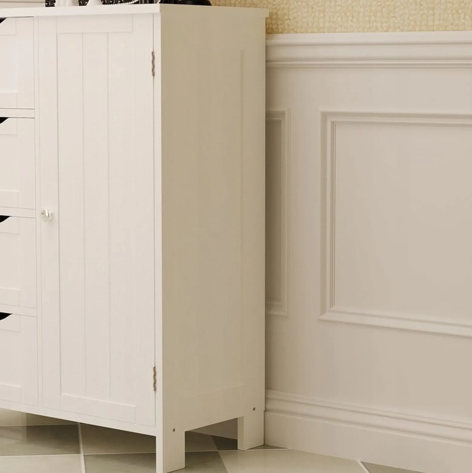 Szafka regał komoda łazienka przedpokój loft 3 szuflady biała 80 cm