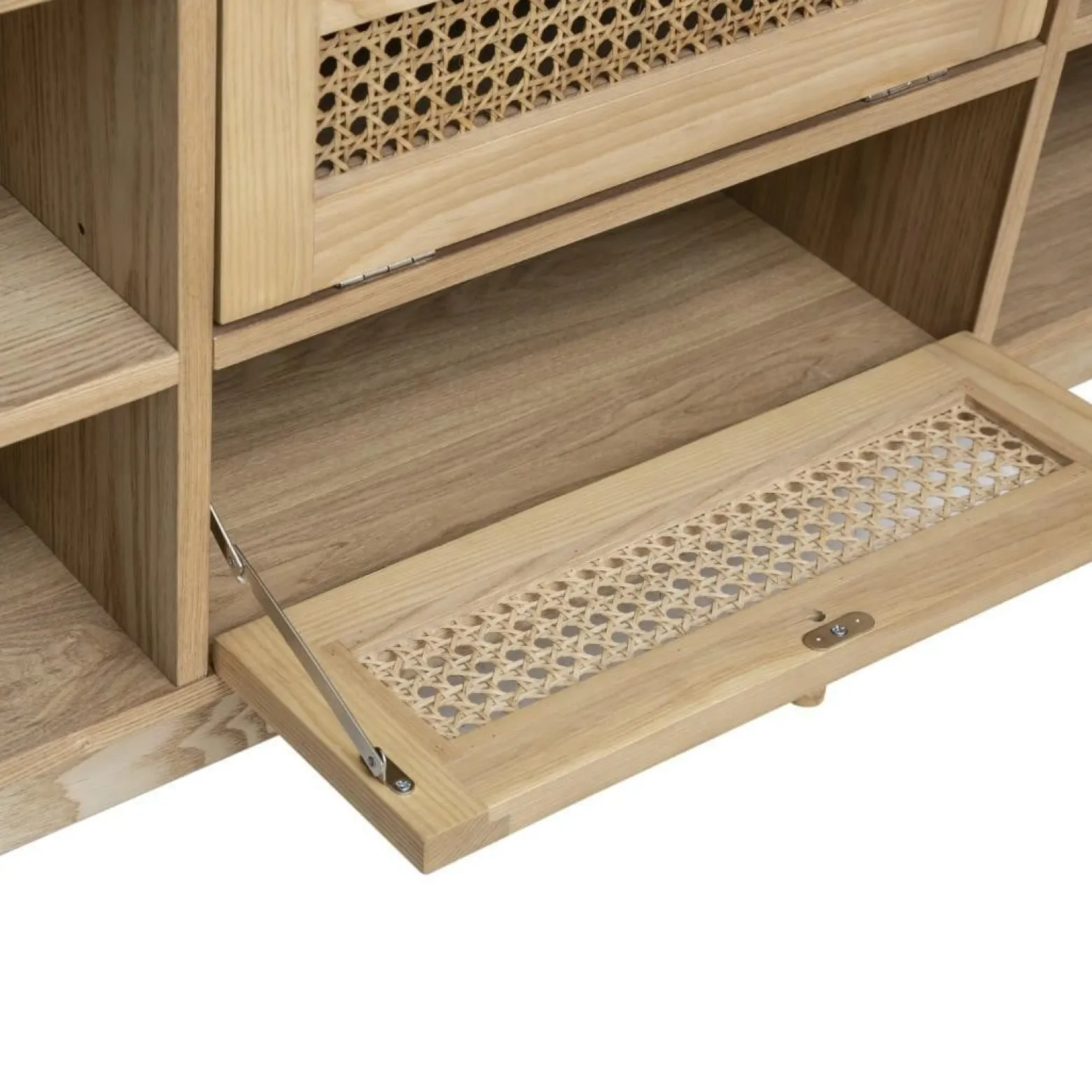 Szafka RTV Cane rattan