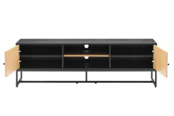 SZAFKA RTV Clar PÓŁKA I 2 SZAFKI 40 x 160 x 50 cm