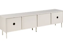 Szafka RTV 180 cm MDF jasnobeżowa