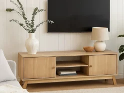 Szafka RTV drewniana OREGON WOOD 150 cm, kolor dębowy