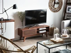 Szafka RTV komoda telewizory do 50ʺ brąz
