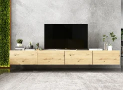Szafka RTV Loft Industrialna komoda RTV dąb artisan MAT 240