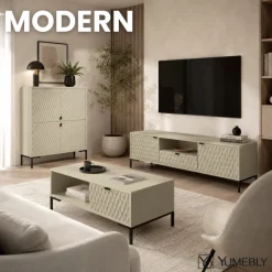 Szafka RTV MODERN – Kaszmir | 150x47x40 cm