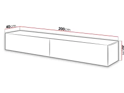 Szafka RTV Slide 200cm