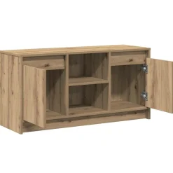 Szafka RTV Stolik Półka Szafka Pod Telewizor Do Salonu LED 100 x 34 x 50 cm