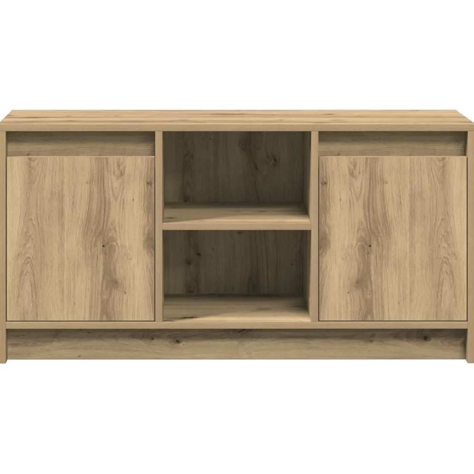 Szafka RTV Stolik Półka Szafka Pod Telewizor Do Salonu LED 100 x 34 x 50 cm