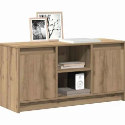 Szafka RTV Stolik Półka Szafka Pod Telewizor Do Salonu LED 100 x 34 x 50 cm