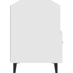 Szafka RTV Stolik Pod Telewizor Szafka Półka Biała 102x35x50 cm