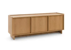 Szafka RTV SUNA 147x39 cm Komoda pod Telewizor Dąb Karmel w Stylu Japandi