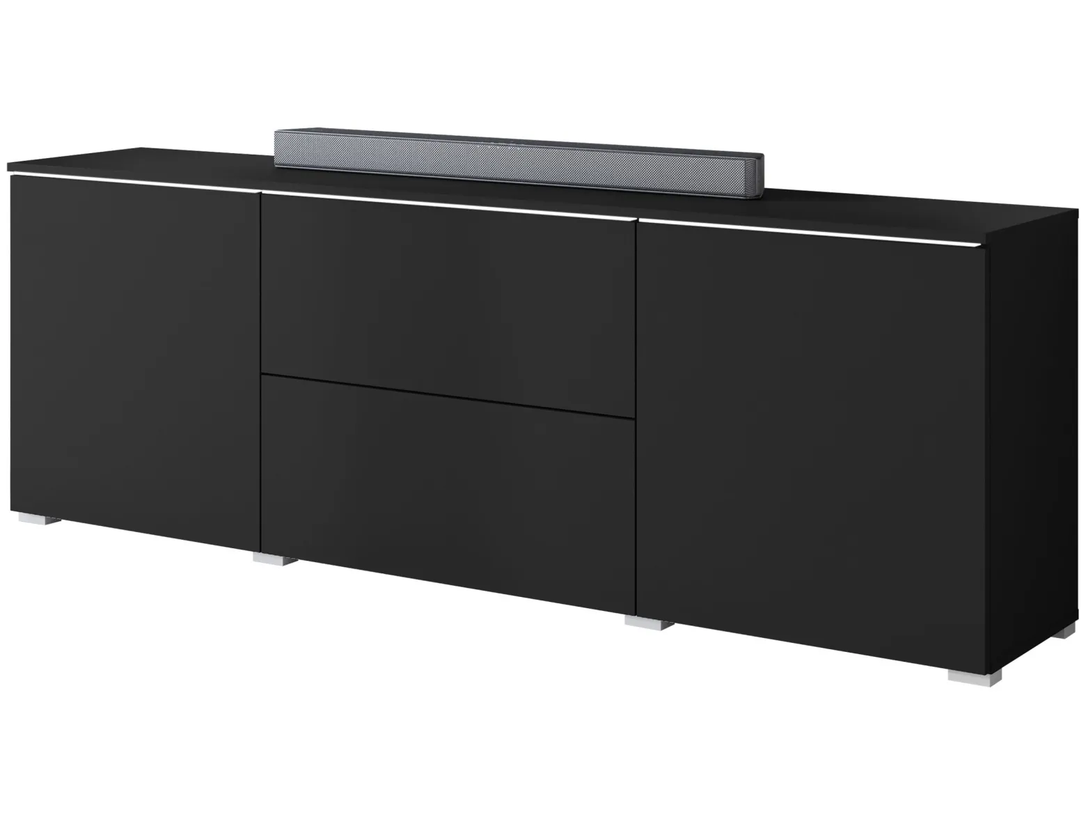 Szafka RTV Vera 180 z białym oświelteniem LED