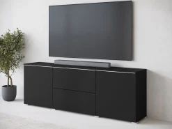 Szafka RTV Vera 180 z białym oświelteniem LED