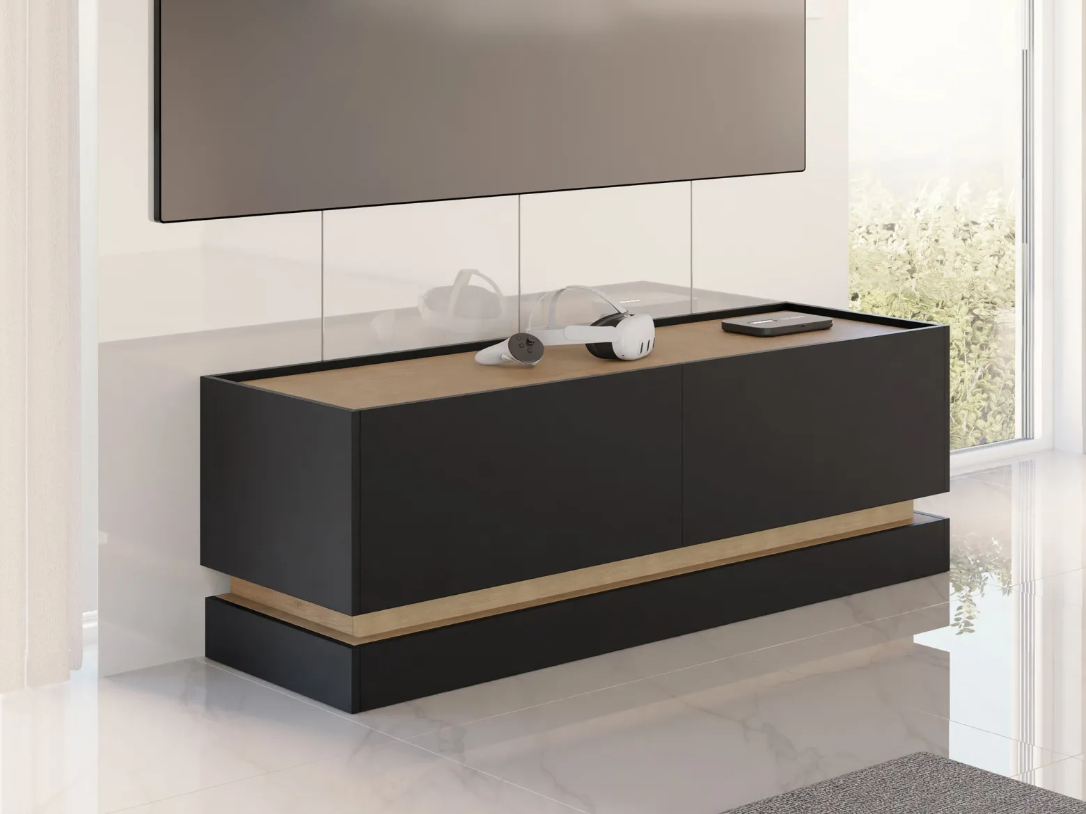 Szafka RTV Zarpant 150 2K