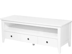Szafka RTV z szufladami 50x137cm biała