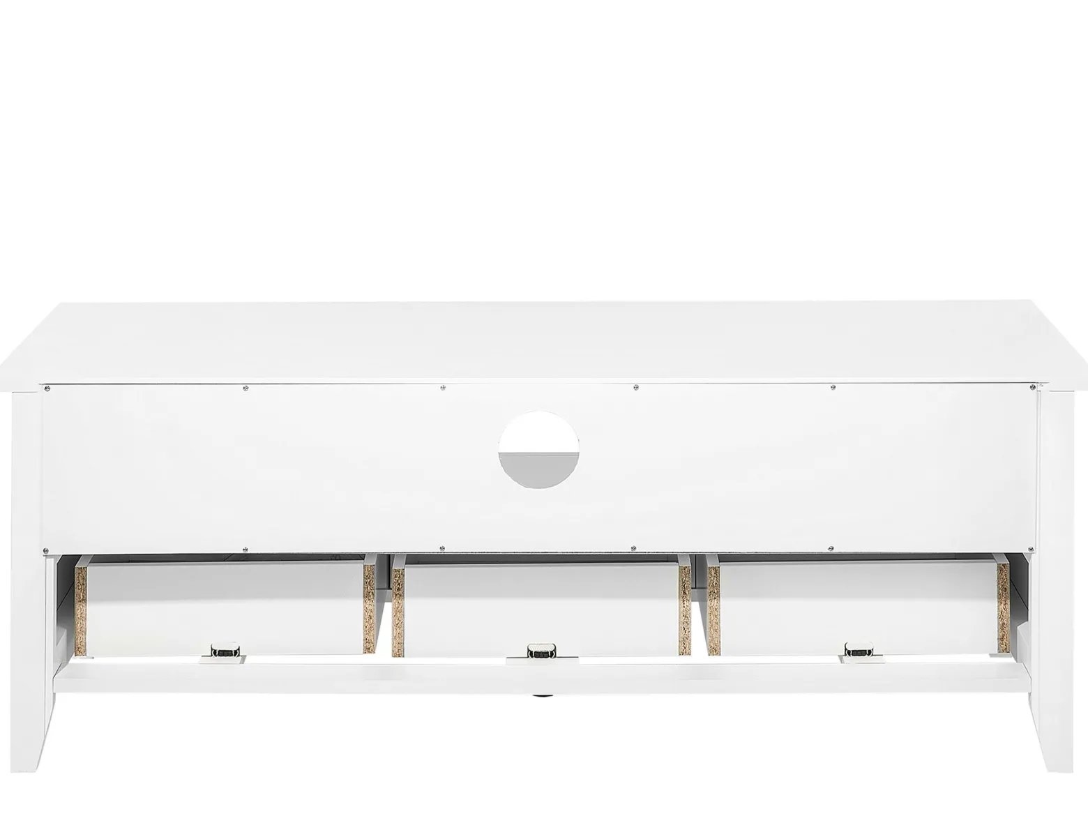 Szafka RTV z szufladami 50x137cm biała