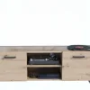 Szafka stolik RTV ALBA BIS 150cm artisan-czarny