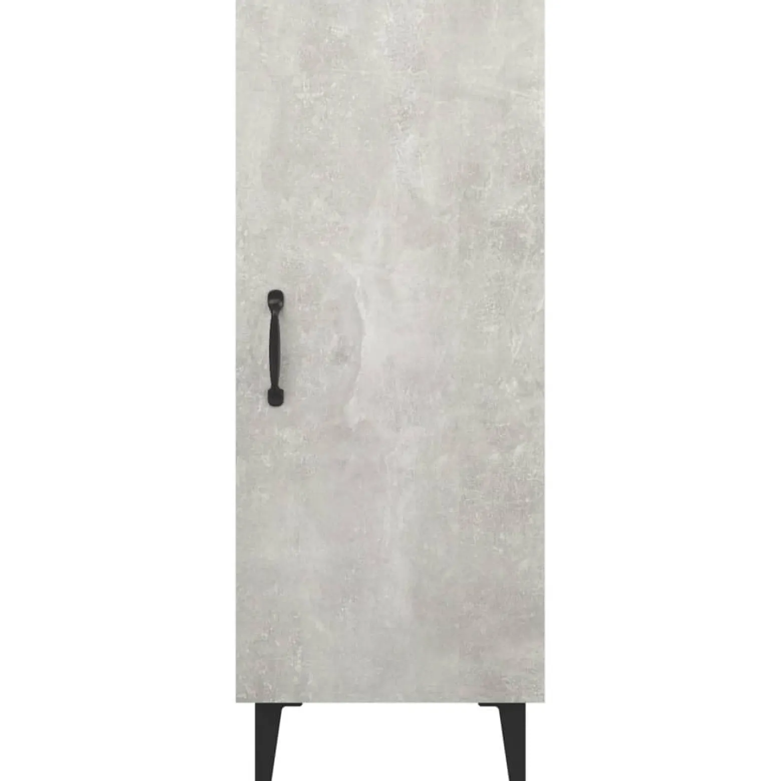 Szafka Szara Beton 34.5x34x90 cm do Salonu Pokoju Sypialni