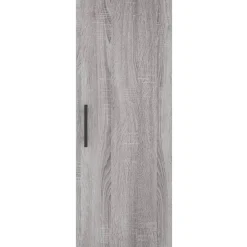Szafka Szara Dąb Sonoma z Drzwiami 34.5x34x90 cm do Salonu Pokoju