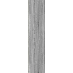 Szafka Szara Dąb Sonoma z Drzwiami z Półkami 70x42.5x185 cm