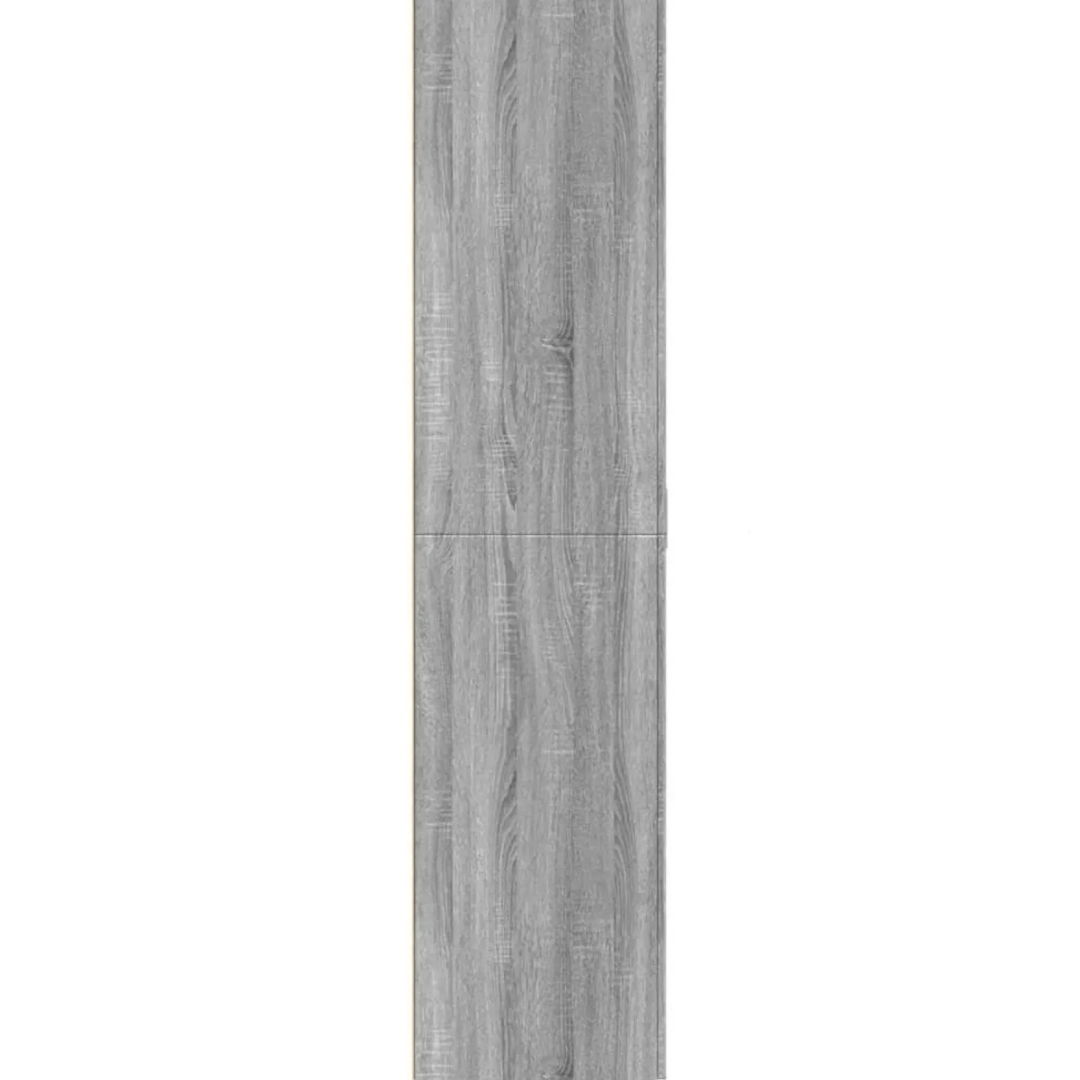 Szafka Szara Dąb Sonoma z Drzwiami z Półkami 70x42.5x185 cm