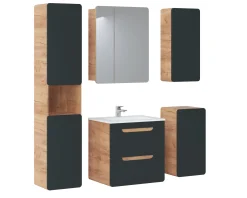Szafka wisząca z lustrem 60 cm ARUBA