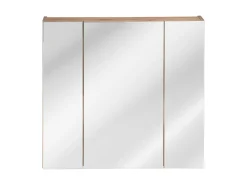 Szafka z lustrem 80 cm CAPRI DĄB