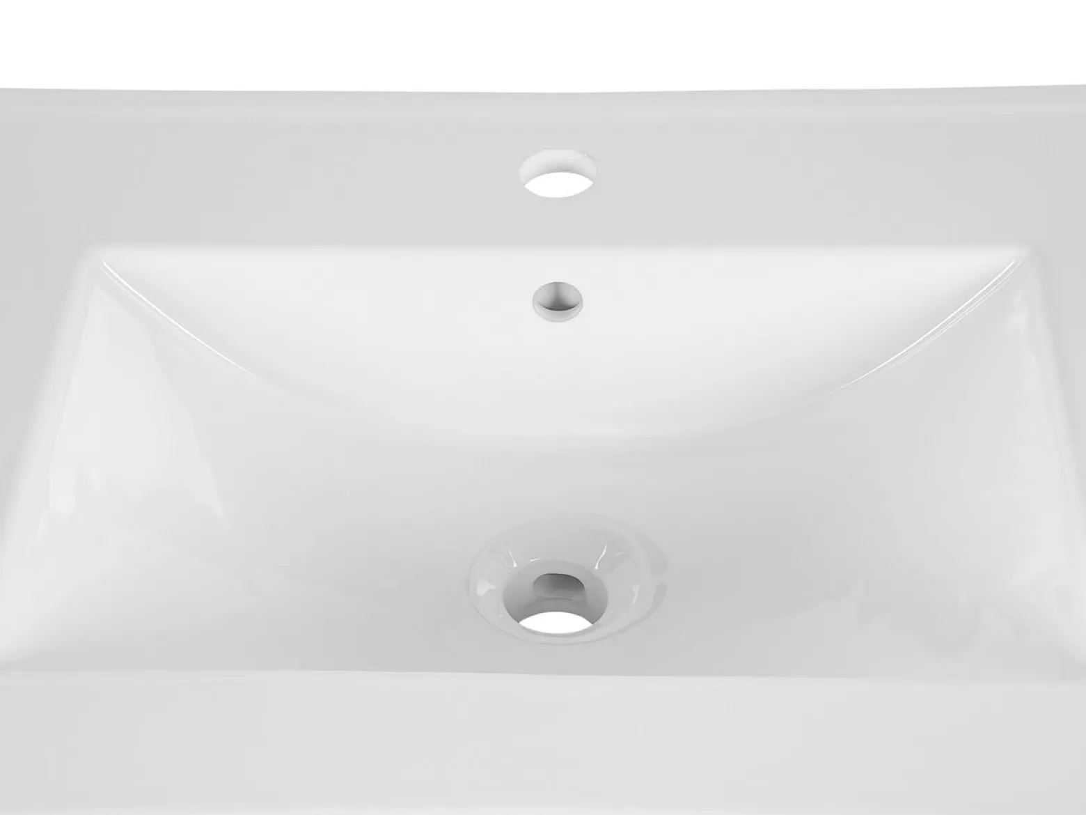 Szafka z Umywalką Aster White 80cm z Umywalką Meblową Lava