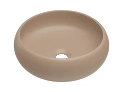 Szafka Z Umywalką 80 cm BLAT Biały 2S RYFLE NOVA KASZMIR