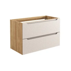 Szafka z Umywalką Luxor Beige 90cm z Umywalką Meblową Sky