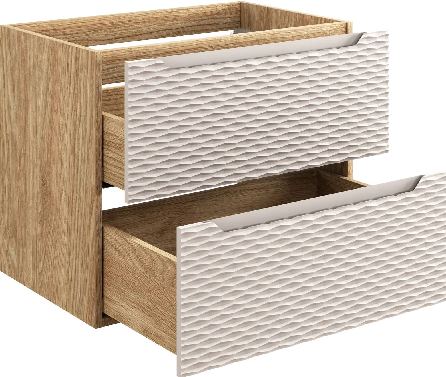 Szafka z Umywalką Ocean Beige 70cm z Umywalką Meblową Sky