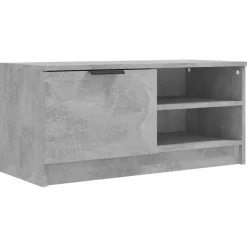 Szafki wiszące 2 szt. szarość betonu 80x35x36.5 cm