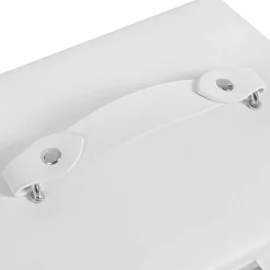 Szkatułka na biżuterię biała 3 poziomy organizer 12x17,5x13,5 cm