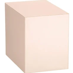Szkatułka na biżuterię ekoskóra 26x22x18 cm różowy organizer