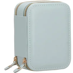 Szkatułka na biżuterię ekoskóra 11,5x8,5x5,5 cm organizer