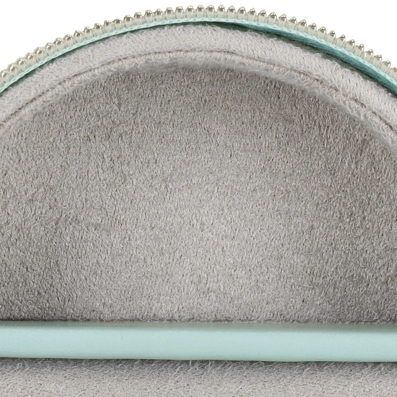 Szkatułka na biżuterię okrągła 8x5 cm miętowy organizer