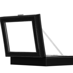 Szkatułka na zegarki 25x20x8 cm ekoskóra organizer