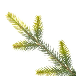 Sztuczna choinka na pniu 150 cm świerk naturalny ze stojakiem nowoczesny