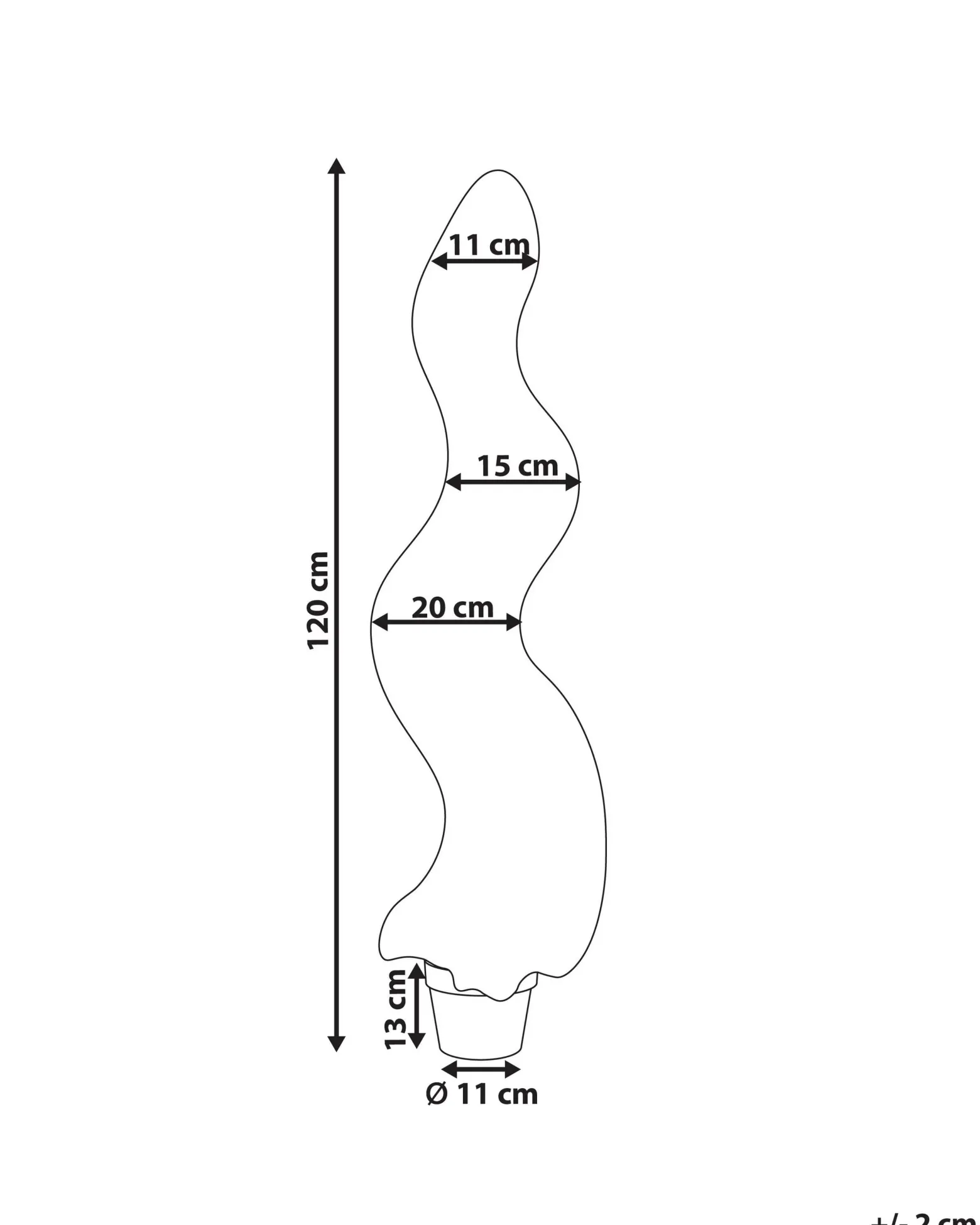 Sztuczna roślina w doniczce 120 cm ozdobna ogrodowa