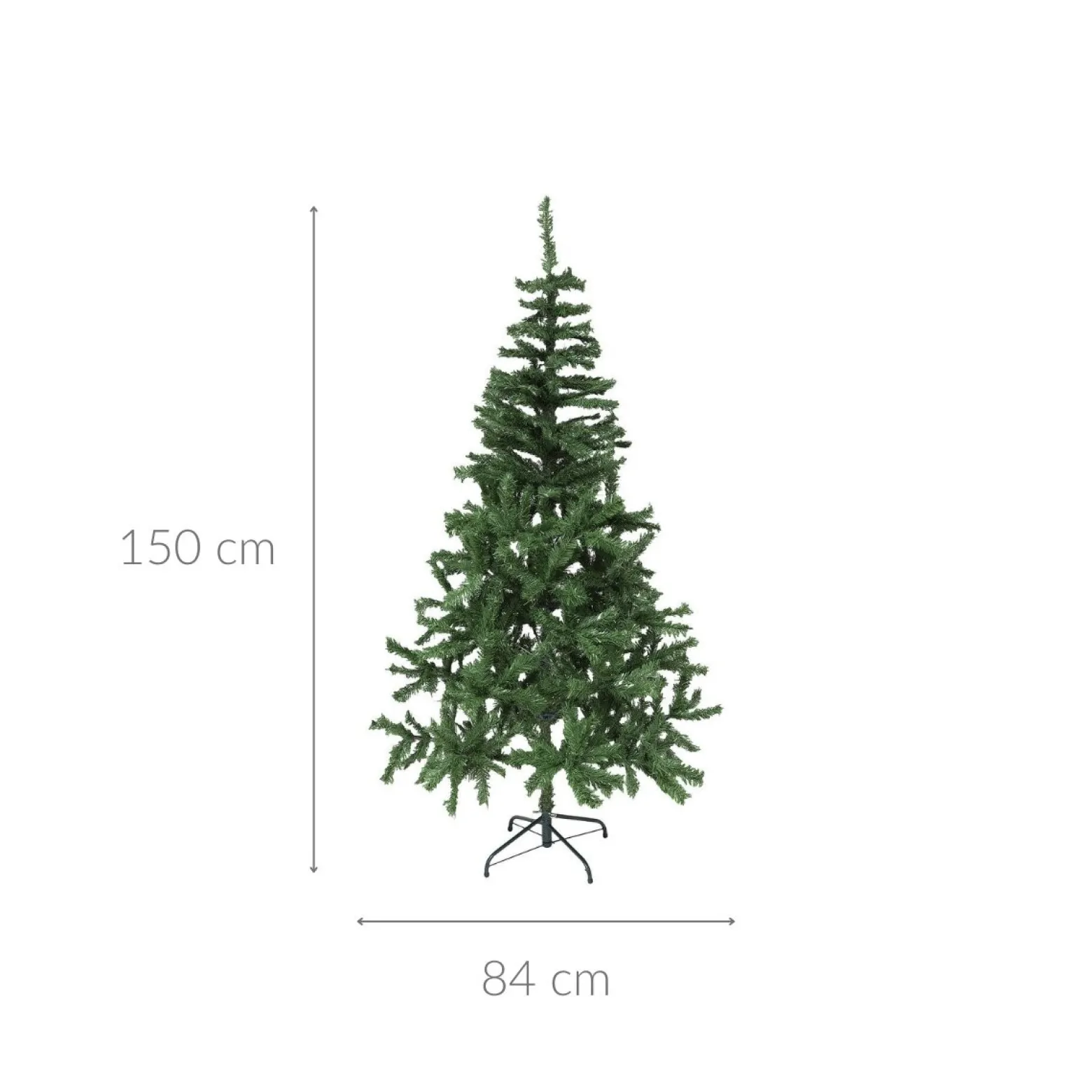 Sztuczna choinka na nóżkach, 150 cm