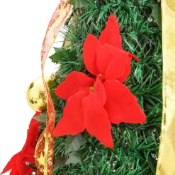 Sztuczna choinka typu pop-up 50 LED zielona 120 cm